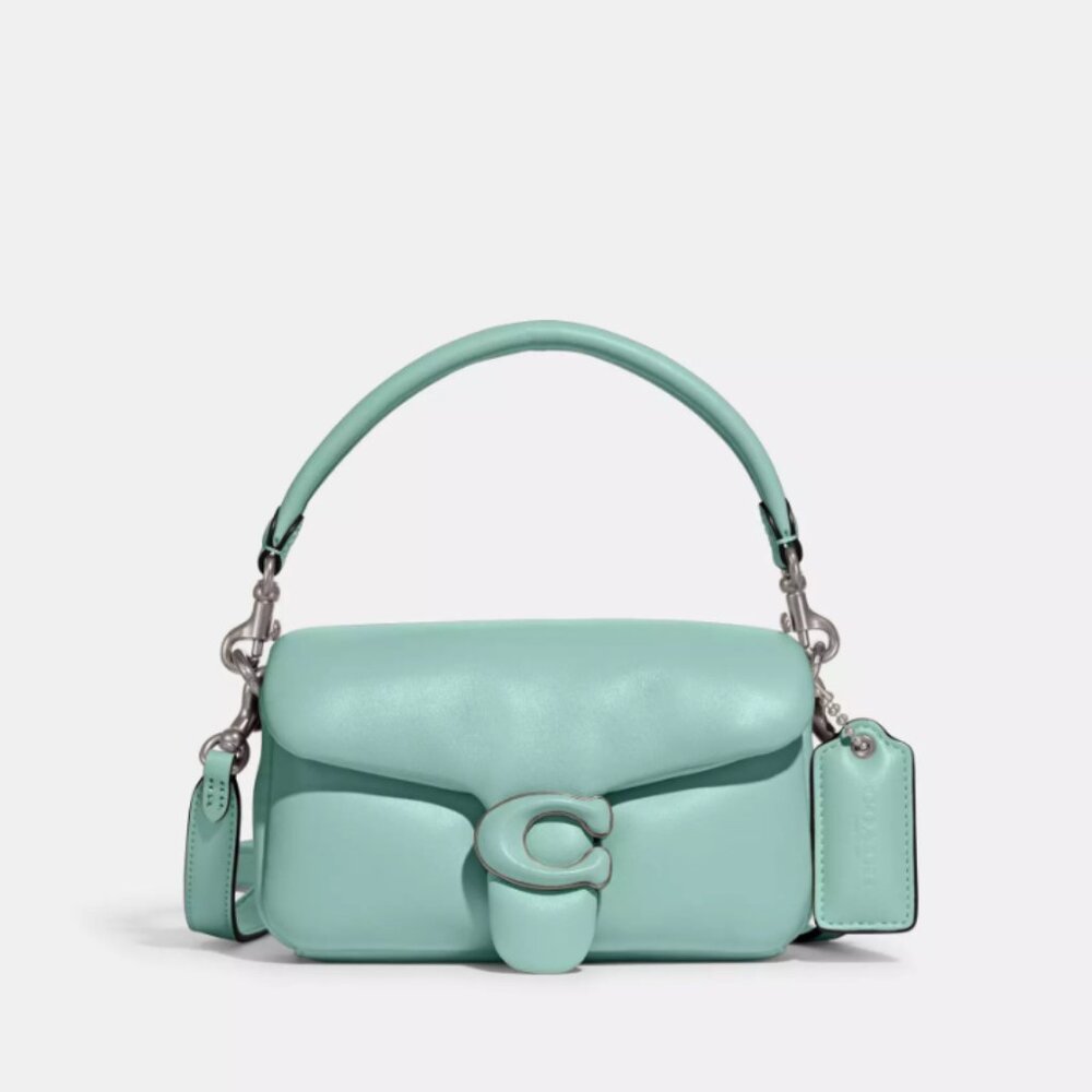 PILLOW TABBY SHOULDER BAG 18 Color: LH/Faded Blue